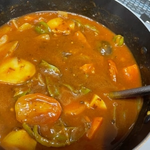 野菜たっぷり夏野菜カレー